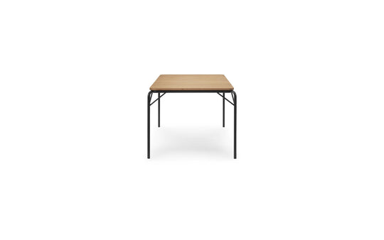 Vig Table Wood - Normann Copenhagen Outdoor Tables - Vig Table 90 x 200 cm Wood - Vig Table 90 x 200 cm Robinia - Black - HORNE
