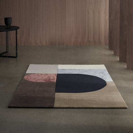 Vilja rug in Vilja Bordeaux 200x300 (6.6' x 9.8')