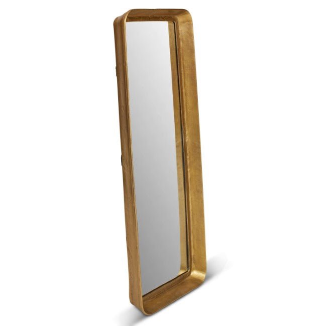 Vinod Wall Mirror - Urbia Mirrors - Vintage Silver - HORNE