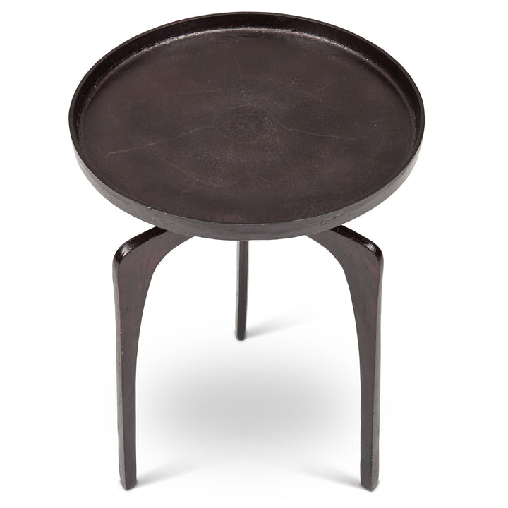 Vinya End Table - Urbia Table + Task - Antique Brass - HORNE