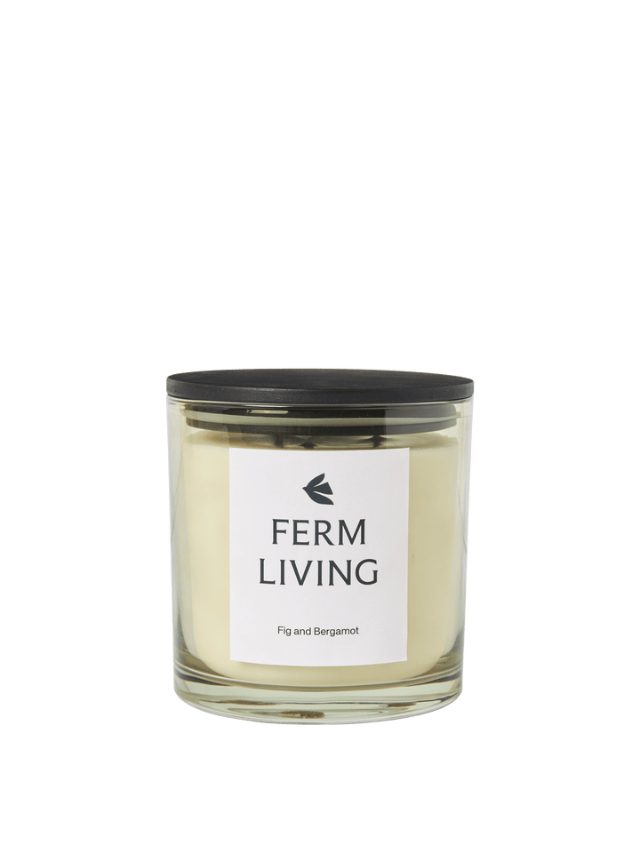 Vitto Scented Candle - H12 - Ferm Living Candle Holders - Light Celedon - HORNE