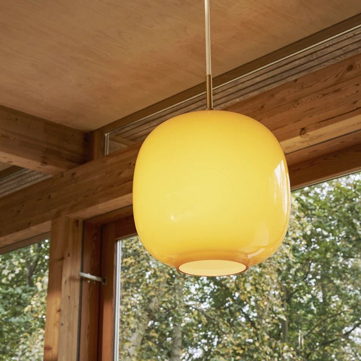 VL45 Radiohus Pendant - Louis Poulsen Pendants - Medium - Pale Yellow - HORNE