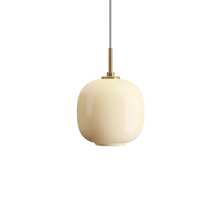 VL45 Radiohus Pendant - Louis Poulsen Pendants - Small - Pale Yellow - HORNE