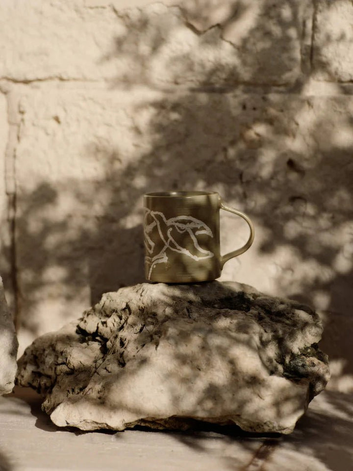 Vuelo Mug - Ferm Living Drinkware - Elm Green - HORNE