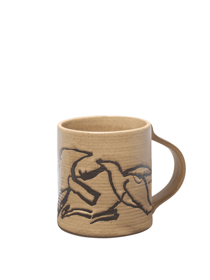 Vuelo Mug - Ferm Living Drinkware - Dark Buff - HORNE