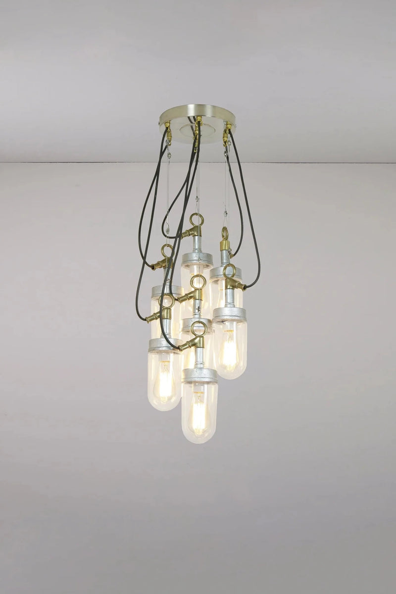 Well Glass Grouping of 7679 - Davey Lighting Pendants - HORNE