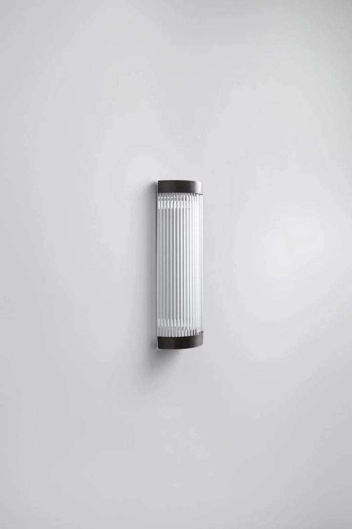 Wide Pillar Light - 40cm - Davey Lighting Wall Sconces - Chrome Plated - HORNE