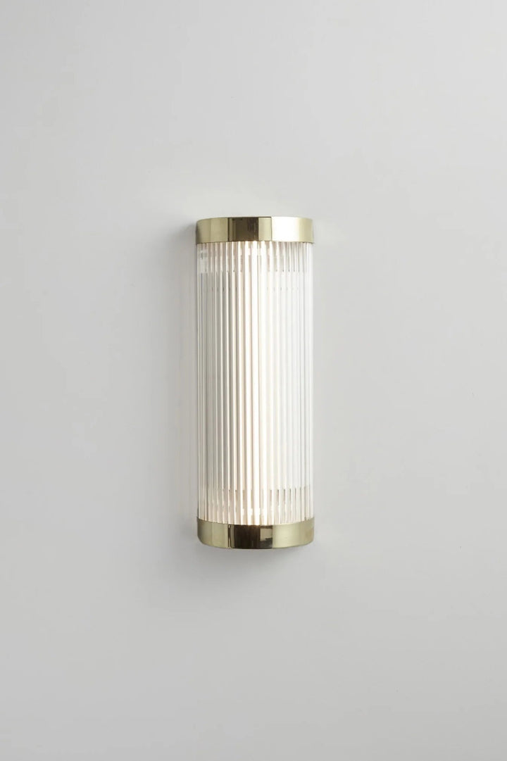 Wide Pillar Light - 40cm - Davey Lighting Wall Sconces - Chrome Plated - HORNE