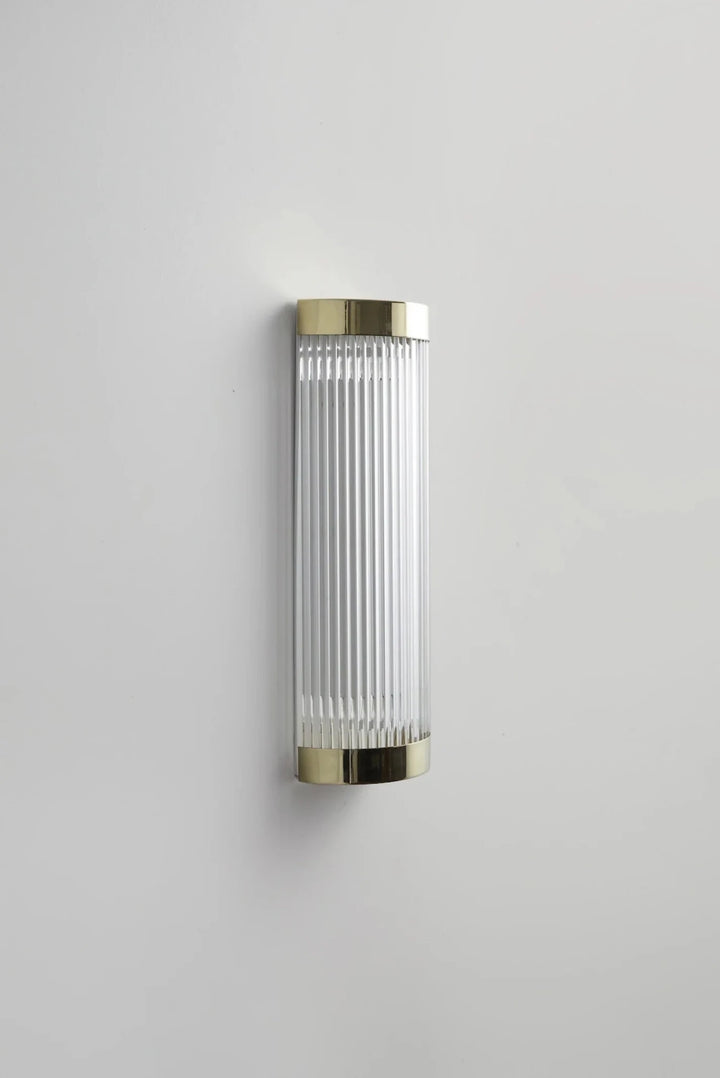 Wide Pillar Light - 40cm - Davey Lighting Wall Sconces - Chrome Plated - HORNE