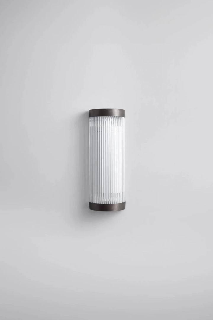 Wide Pillar Light - 40cm - Davey Lighting Wall Sconces - Chrome Plated - HORNE
