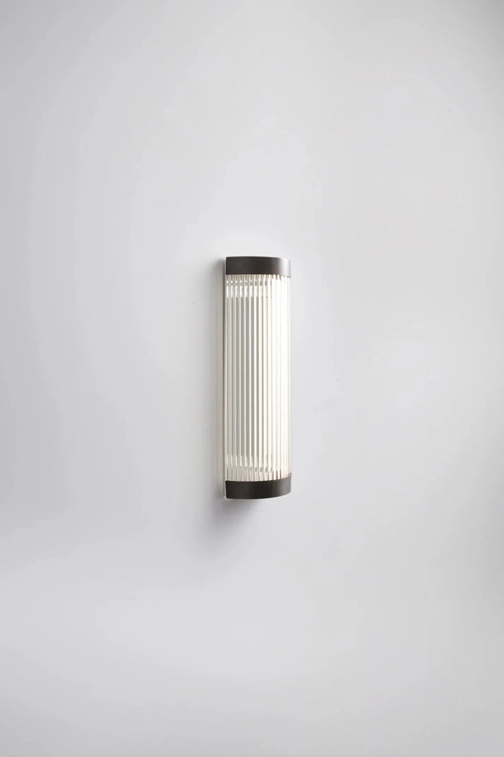 Wide Pillar Light - 40cm - Davey Lighting Wall Sconces - Chrome Plated - HORNE