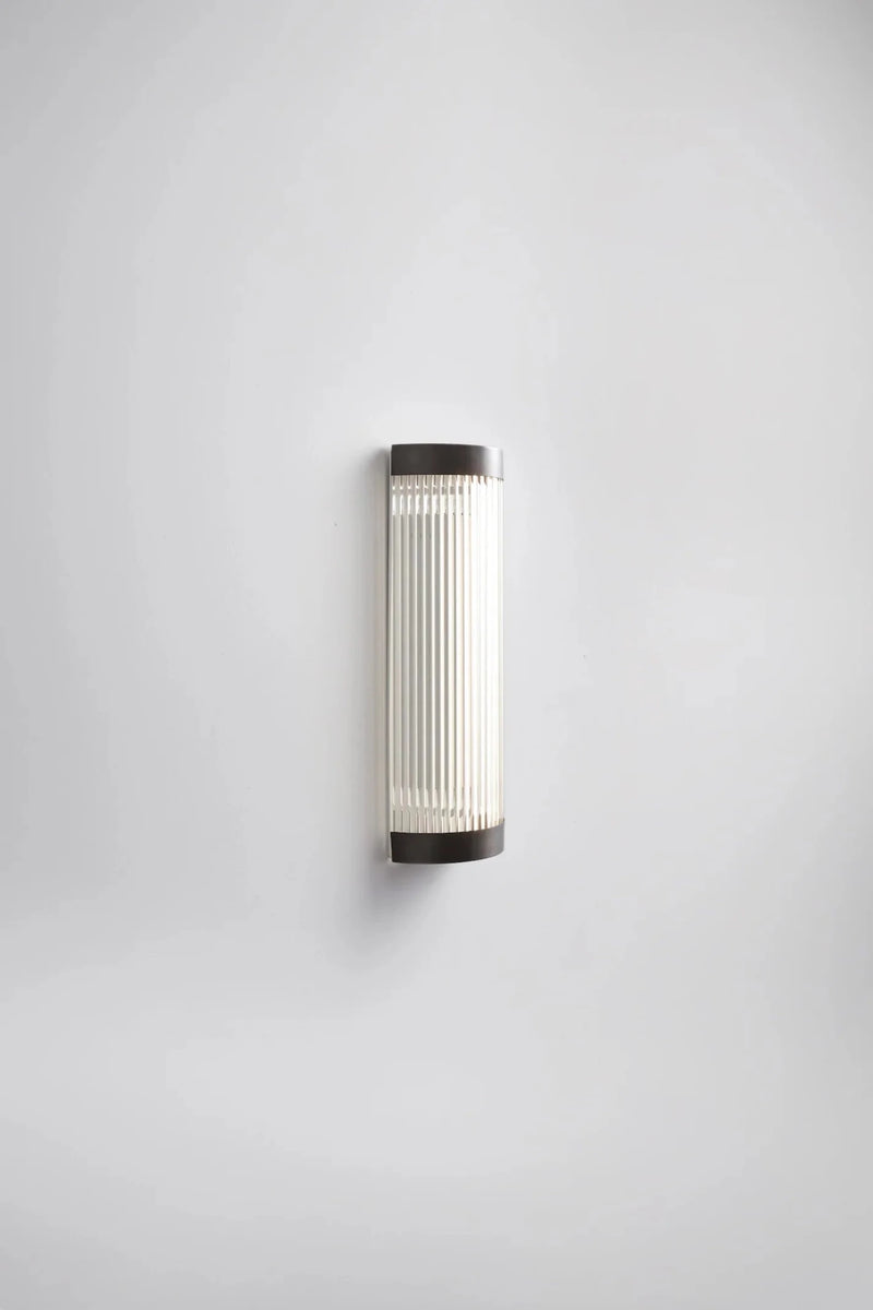 Wide Pillar Light - 40cm - Davey Lighting Wall Sconces - Polished Brass - HORNE