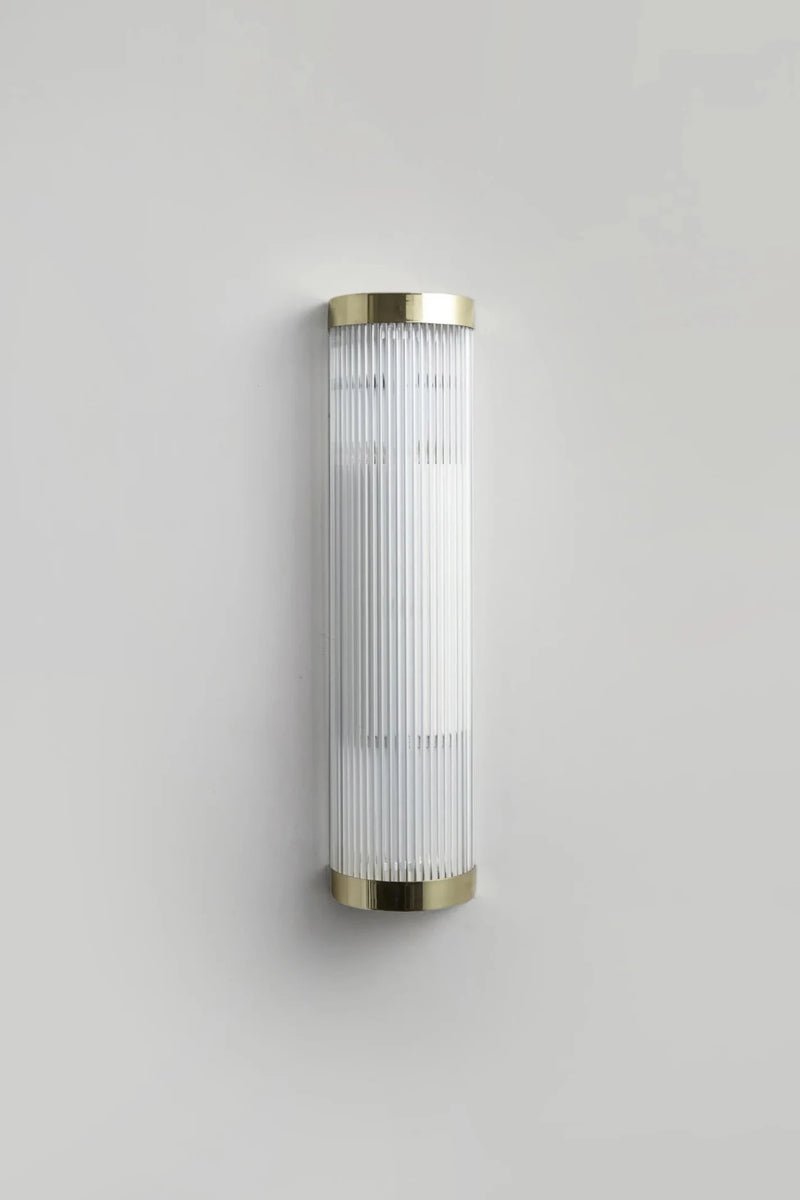 Wide Pillar Light - 60cm - Davey Lighting Wall Sconces - Polished Brass - HORNE