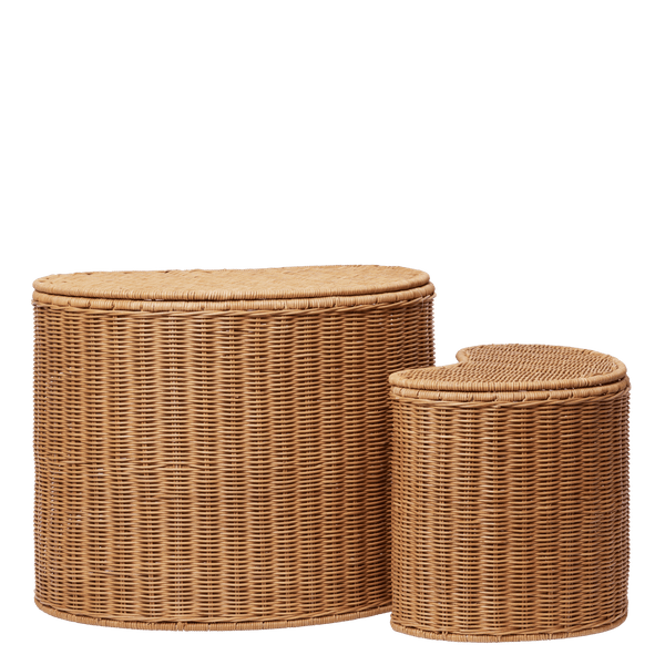 Willora Braided Storage - Set of 2 - Ferm Living Storage + Organization - HORNE