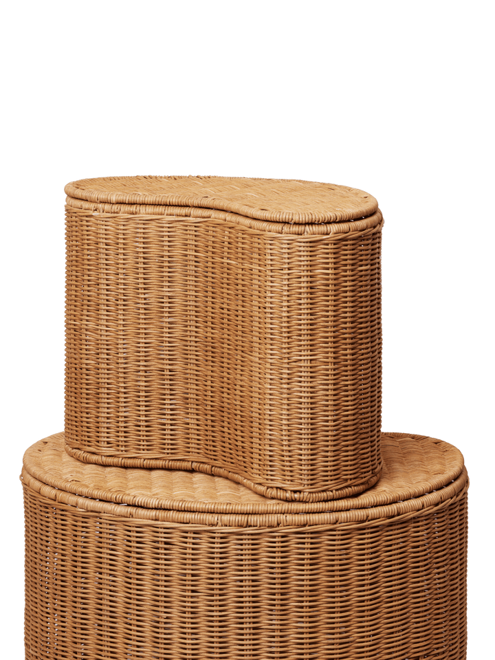 Willora Braided Storage - Set of 2 - Ferm Living Storage + Organization - HORNE