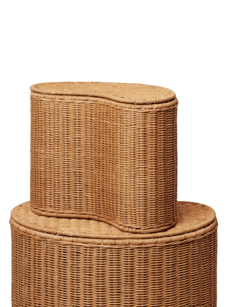 Willora Braided Storage - Set of 2 - Ferm Living Storage + Organization - HORNE