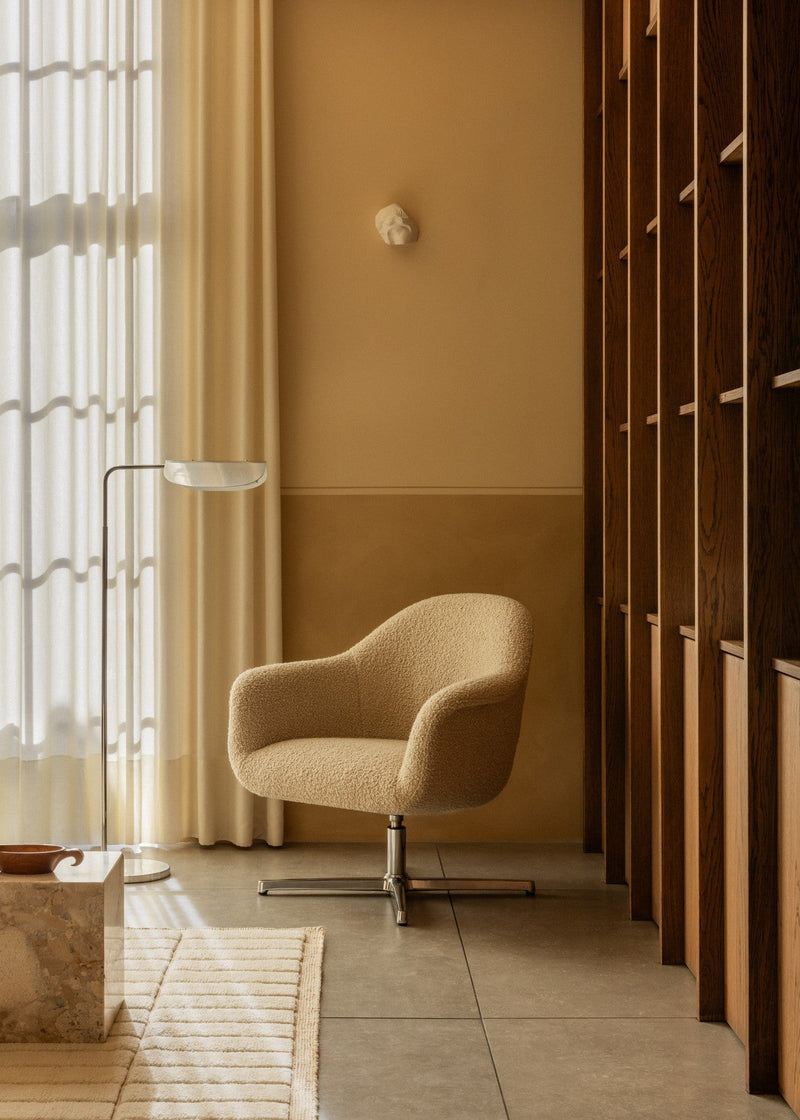 Wing Floor Lamp - Audo Copenhagen Table + Floor - Polished Aluminum - HORNE