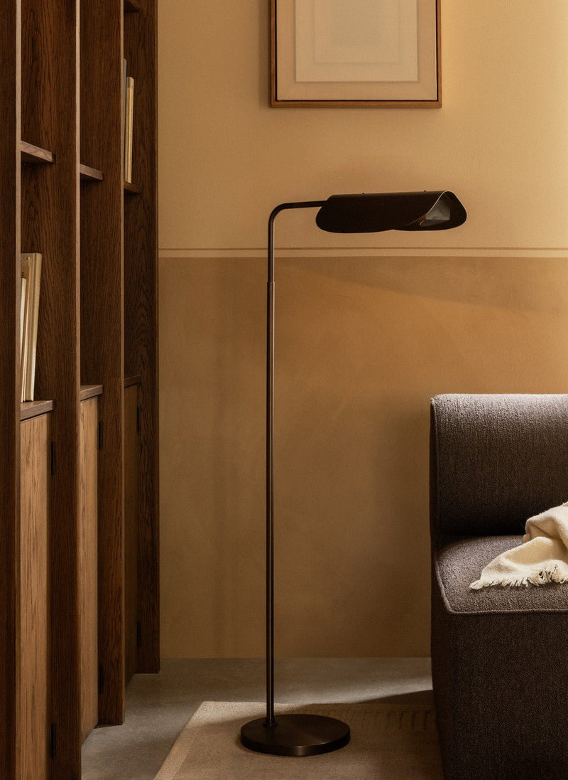 Wing Floor Lamp - Audo Copenhagen Table + Floor - Polished Aluminum - HORNE