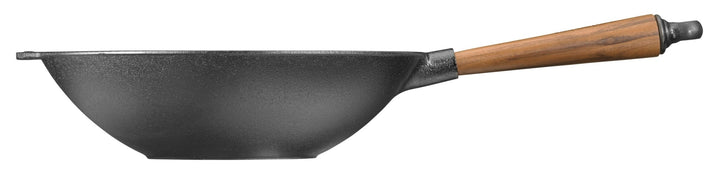 Wok with Walnut Handle - 12.2" - SKEPPSHULT - Cookware - HORNE