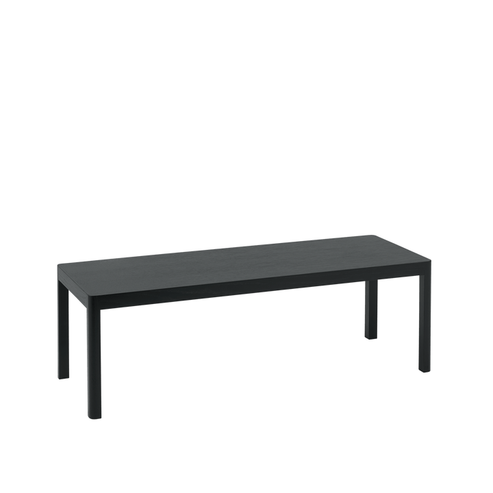 Workshop Coffee Table - Muuto Tables + Desks - Black - Rectangle - HORNE
