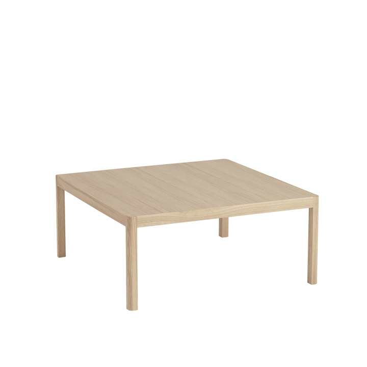 Workshop Coffee Table - Muuto Tables + Desks - Oak Veneer/Oak - Square - HORNE