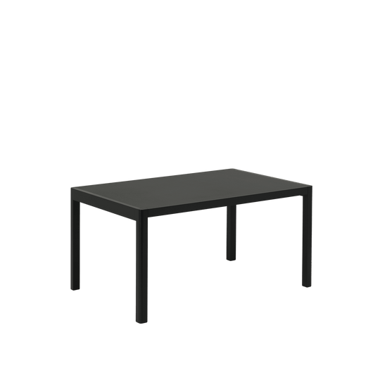 Workshop Table - Muuto Tables + Desks - Black Linoleum/Black - HORNE