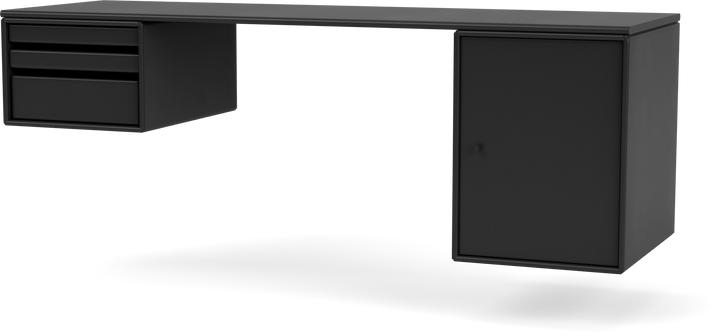 Workshop Work Desk - Montana - Desks - Black - HORNE