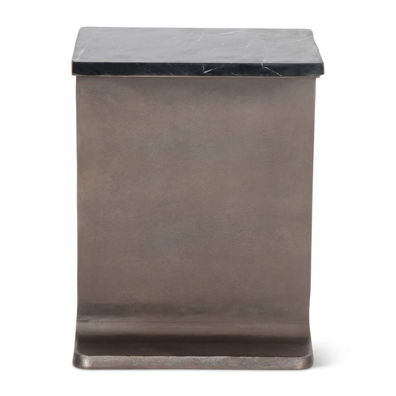 Zuma I Beam Side Table - Urbia Table + Task - Fantasy Black Bronze - HORNE