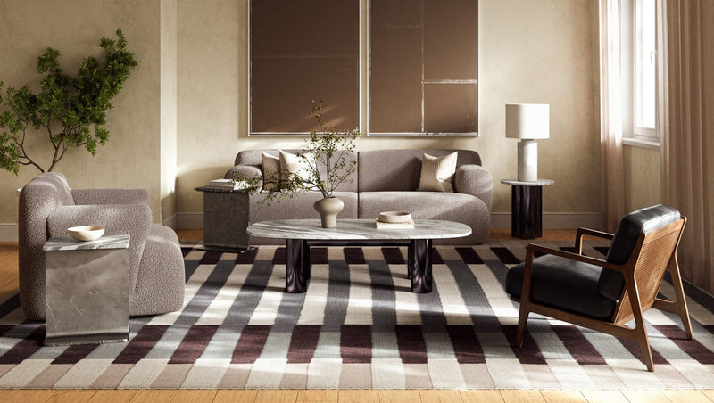Zuma I Beam Side Table - Urbia Table + Task - Fantasy Black Bronze - HORNE