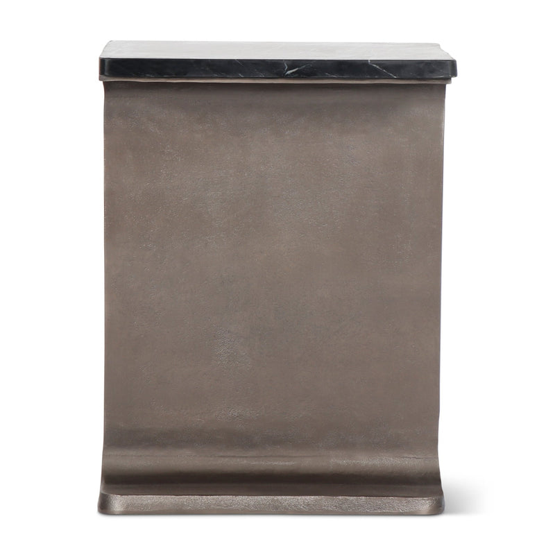 Zuma I Beam Side Table - Urbia Table + Task - Fantasy Black Bronze - HORNE