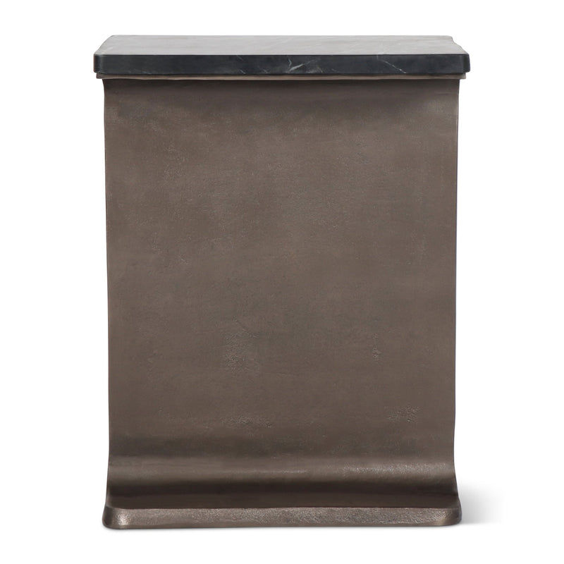 Zuma I Beam Side Table - Urbia Table + Task - Fantasy Black Bronze - HORNE