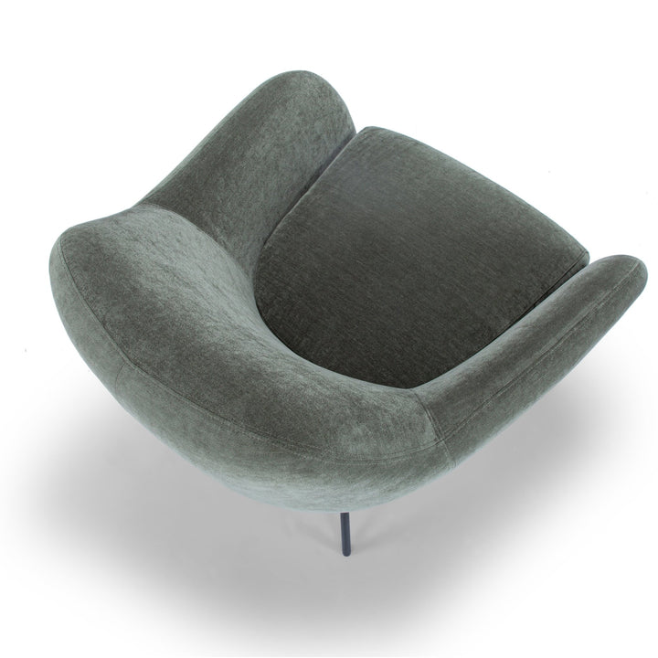 Zurich Accent Chair - Urbia Chairs - Forest Green - HORNE