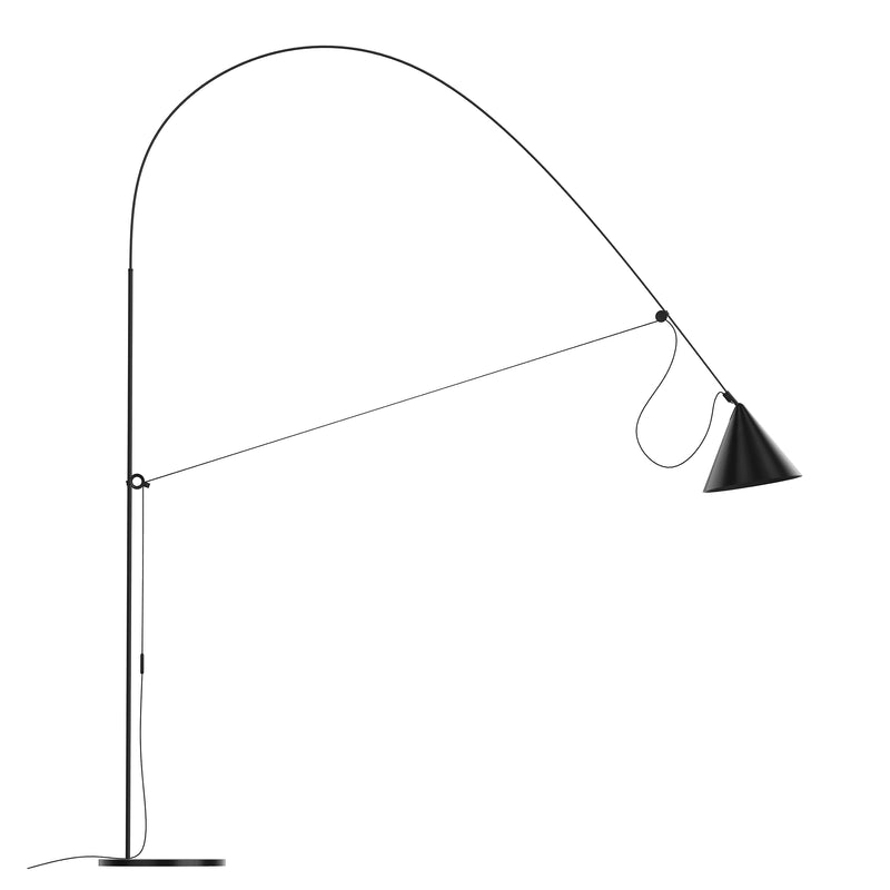 Ayno Floor Lamp - Midgard - Floor Lamps - Orange - Large - HORNE