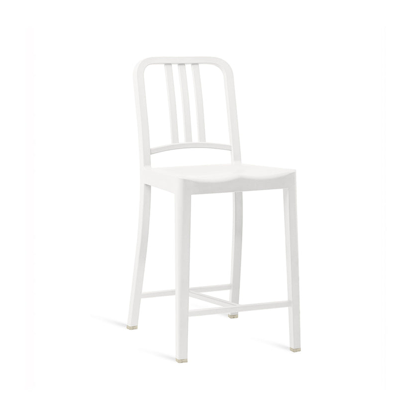 111 Navy Counter Stool - Emeco - Stools + Benches + Ottomans - Red - HORNE