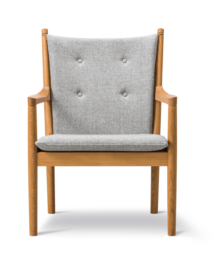 1788 Easy Chair - Oiled Oak - Fredericia - Chairs - Hallingdal 130 Fabric - HORNE