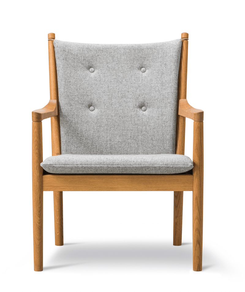 1788 Easy Chair - Oiled Oak - Fredericia - Chairs - Primo 88 Leather - HORNE