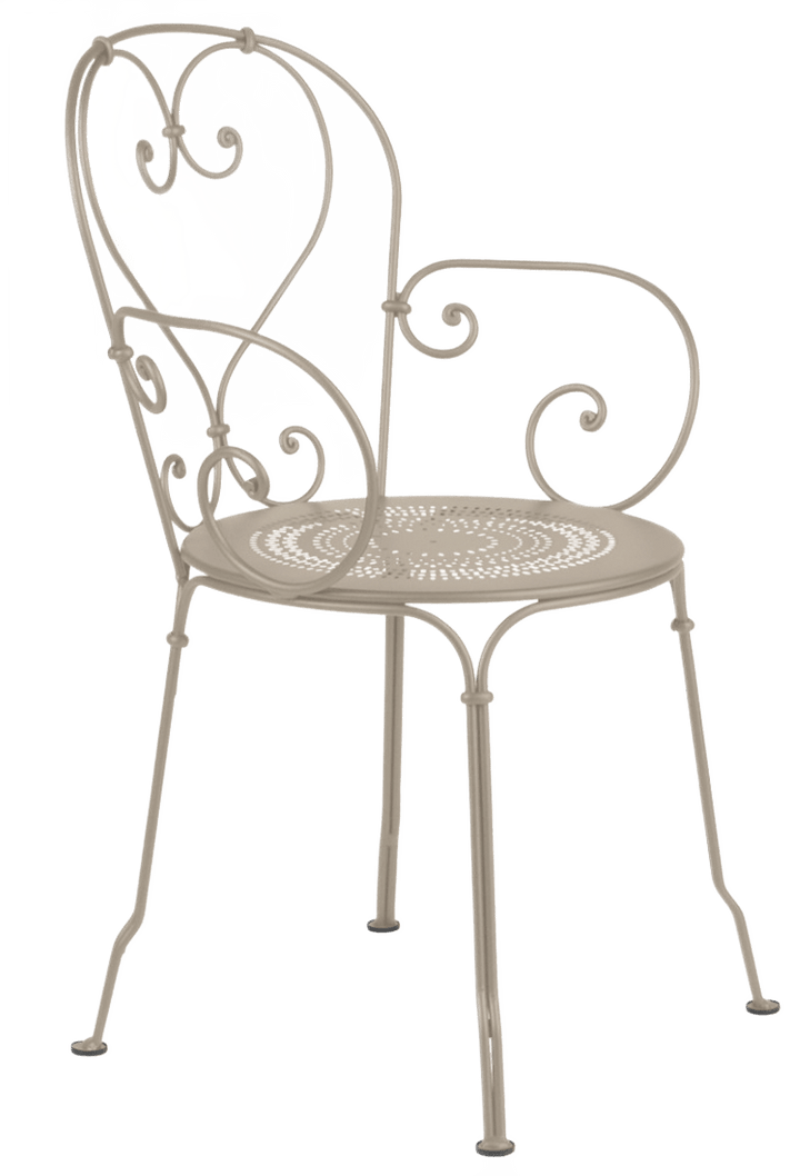 1900 Armchair - Set of 2 - Fermob - Outdoor Furniture - Nutmeg - HORNE