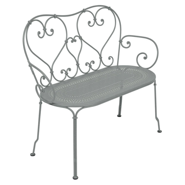 1900 Bench - Fermob - Outdoor Furniture - Lapilli Grey - HORNE