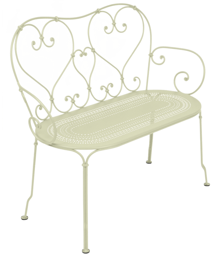 1900 Bench - Fermob - Outdoor Furniture - Willow Green - HORNE