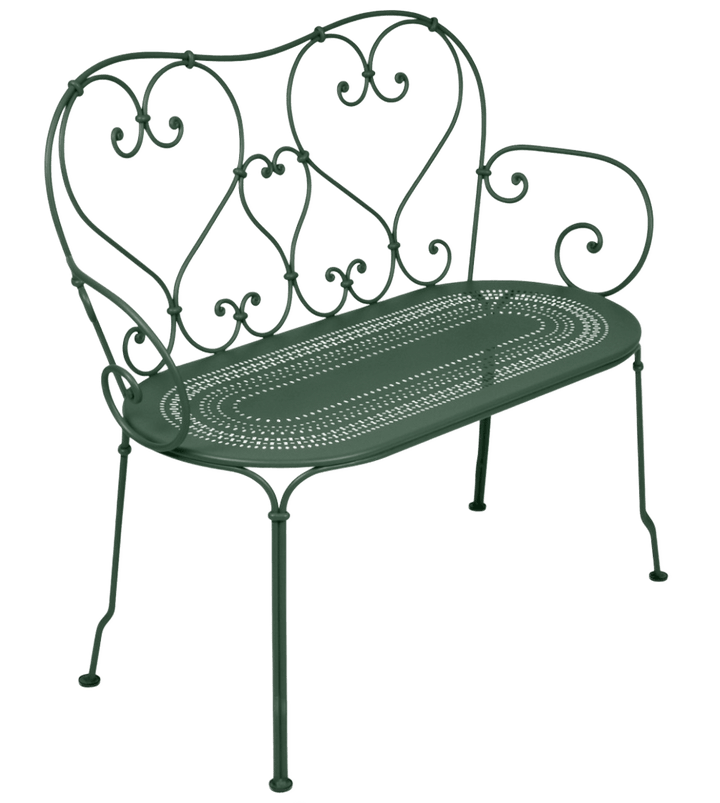 1900 Bench - Fermob - Outdoor Furniture - Cedar Green - HORNE