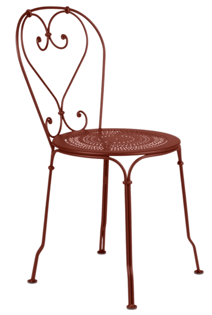 1900 Chair - Set of 2 - Fermob - Outdoor Furniture - Red Ochre - HORNE