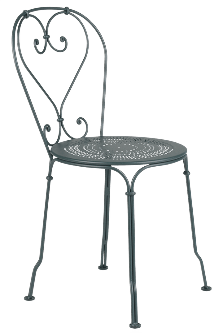 1900 Chair - Set of 2 - Fermob - Outdoor Furniture - Cedar Green - HORNE