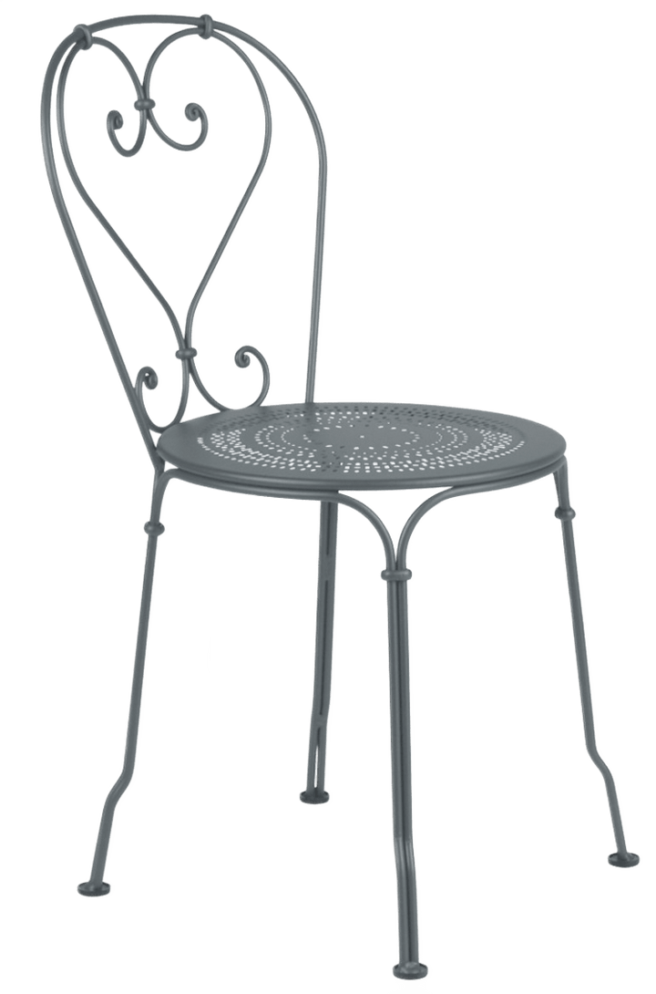 1900 Chair - Set of 2 - Fermob - Outdoor Furniture - Storm Grey - HORNE