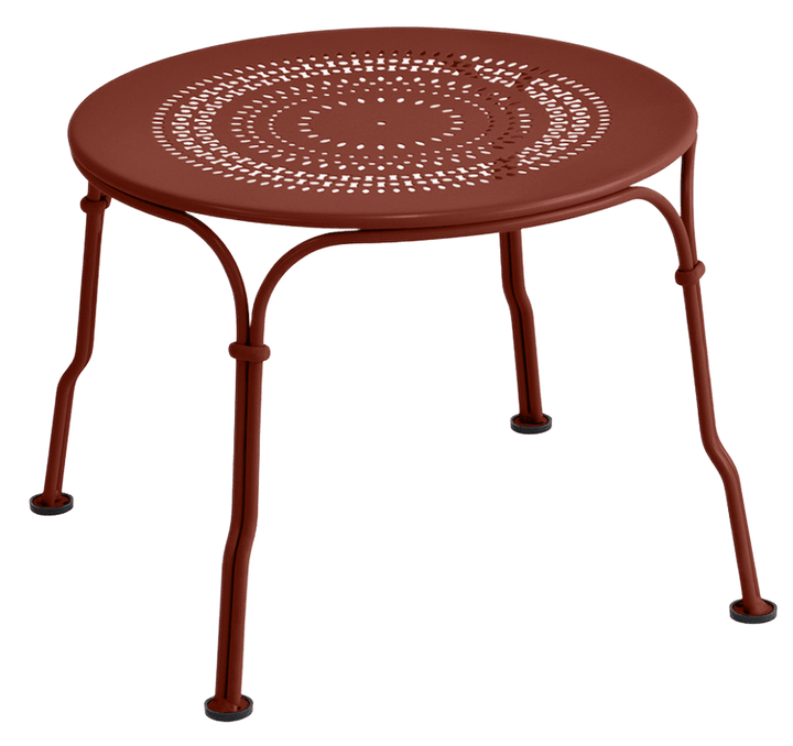 1900 Low Table - Fermob - Outdoor Furniture - Red Ochre - HORNE