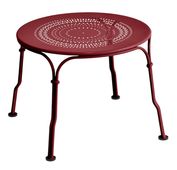 1900 Low Table - Fermob - Outdoor Furniture - Chili Red - HORNE