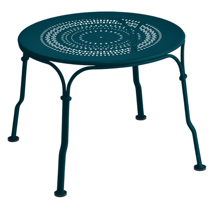 1900 Low Table - Fermob - Outdoor Furniture - Acapulco Blue - HORNE
