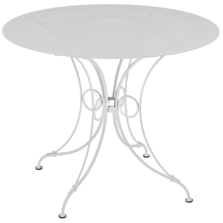 1900 Round Table - Fermob - Outdoor Furniture - 38" Diameter - Cotton - HORNE