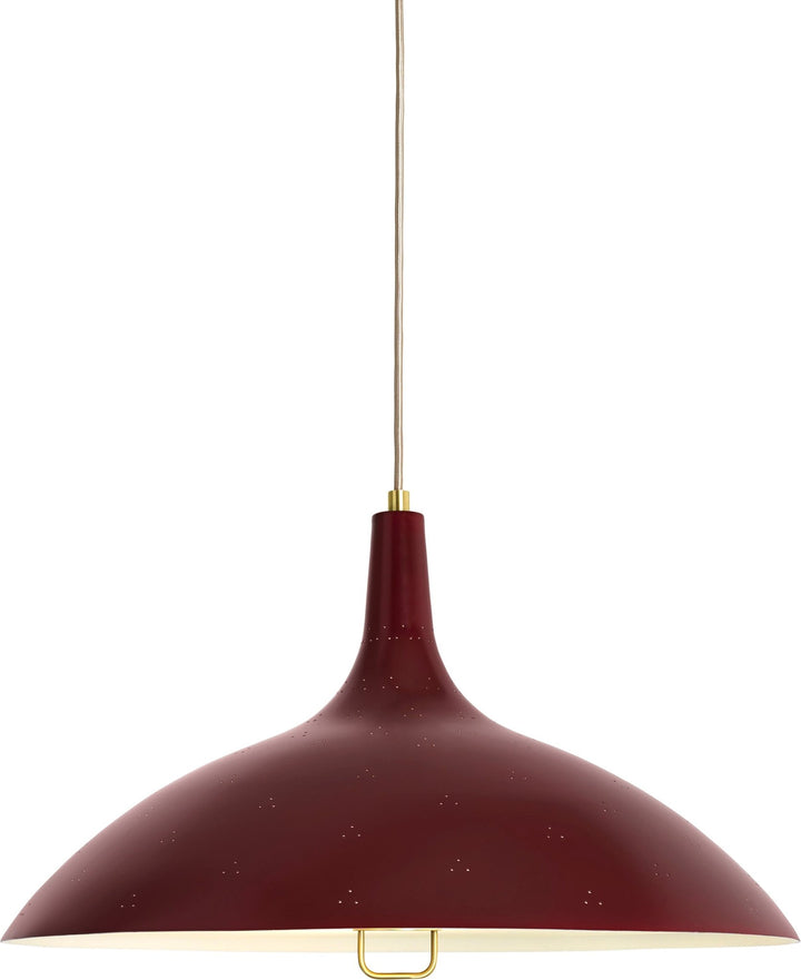 1965 Pendant - Gubi - Pendants - Chianti Red Semi Matte - HORNE