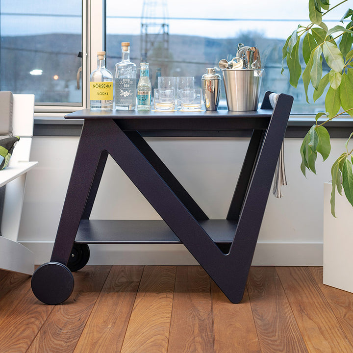 Rapson Bar Cart - Loll Designs - Outdoor Furniture - Driftwood - HORNE