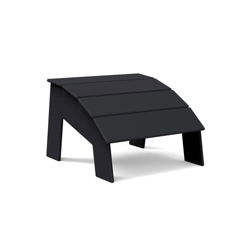 4 Slat Tall Ottoman - Loll Designs - Stools + Benches + Ottomans - Black - HORNE